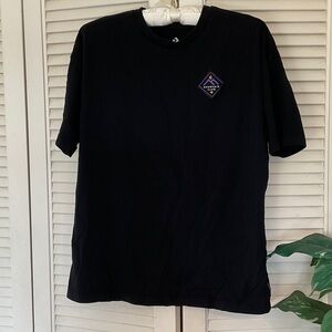 Converse Black Graphic Short Sleeve Tee